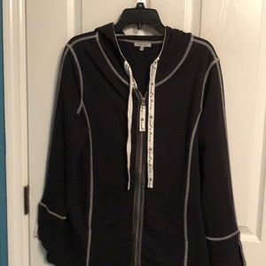 Lisa Todd Large NORMAL IS NORIMG Hoodie ZIP Jacket